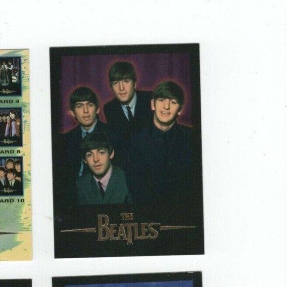 4 Mint Condition Apple Corps LTD Sports Time Inc Vintage 96 Beatles Trading Card - Picture 6 of 10